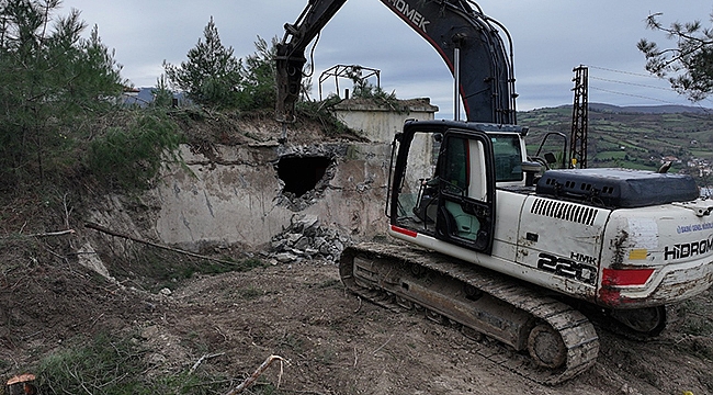 Alaçam Merkez İçme Suyu Deposu Yenileniyor