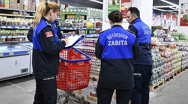 Büyükşehir Zabıtadan Sıkı Denetim