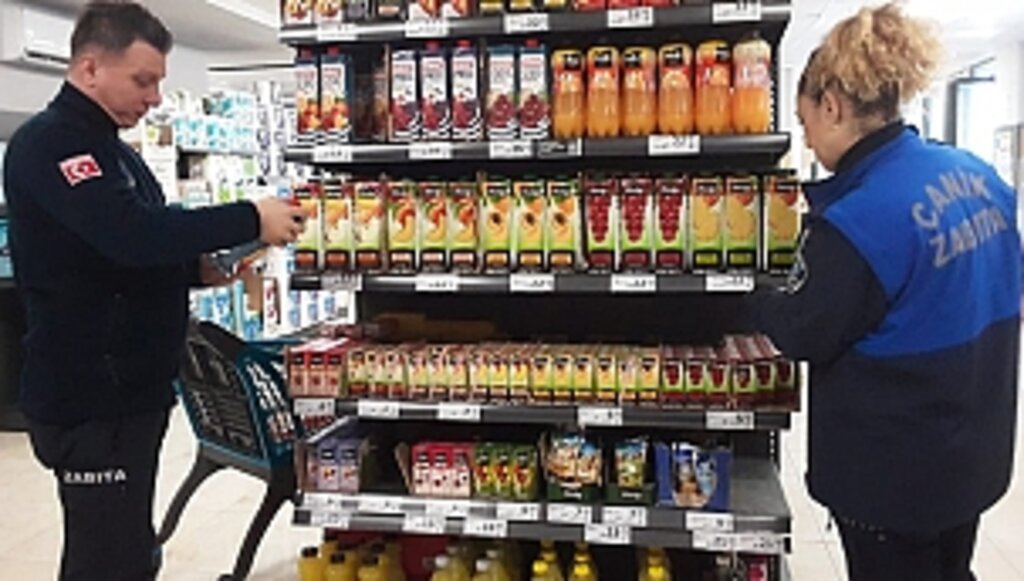 Canik'te Marketlere Sıkı Denetim