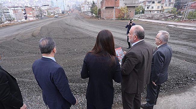 Canik Yeni Bulvar Yolu'nu İlçemize Kazandırdık