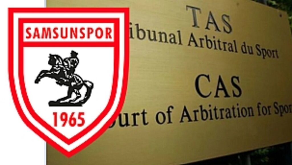 CAS, Samsunspor'un Transfer Yasağını Onandı