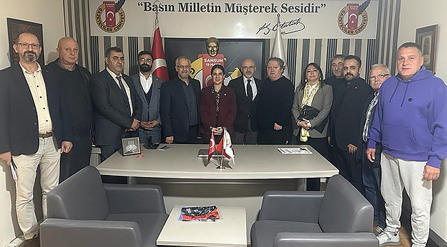 CHP Muğla Milletvekili Gizem Özcan 19 Mayıs Gazeteciler CEMİYETİ'NDE!