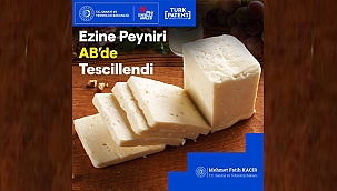 Ezine Peyniri'ne AB Tescili