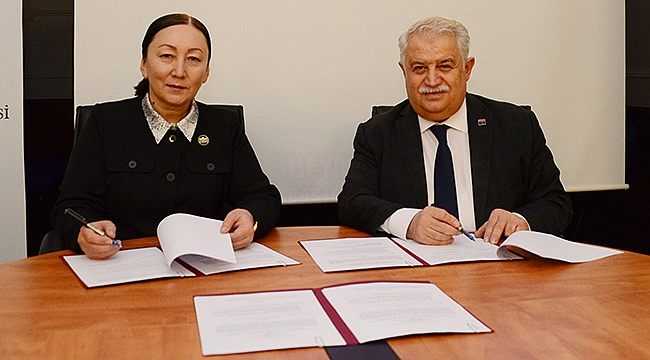 Kazakistan Ulusal Bilimler Akademisi ile Mutabakat Zaptı