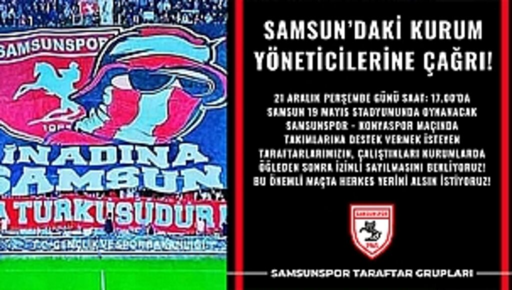 Taraftarlardan Kurum Yöneticilerine Çağrı!... 