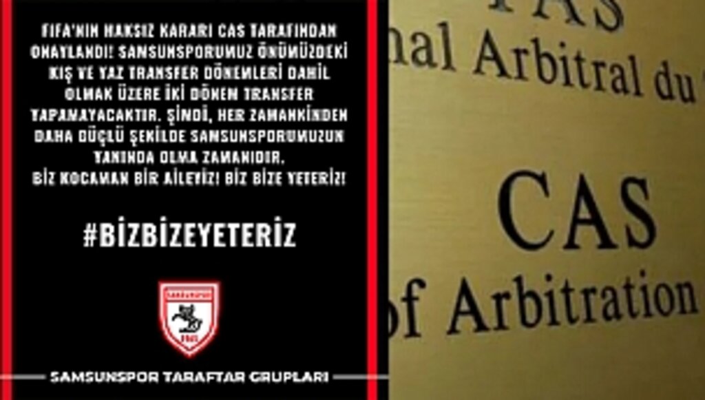 Taraftarlardan Samsunspor'a Tam Destek