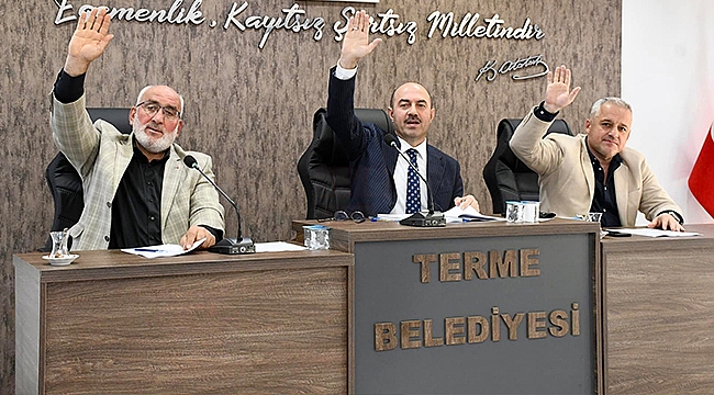 Terme Belediye Meclisinde 'Zam' Tartışması