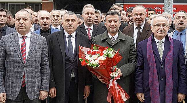 AK Parti Büyükşehir Belediye Başkan Adayı Doğan MHP'yi Ziyaret Etti