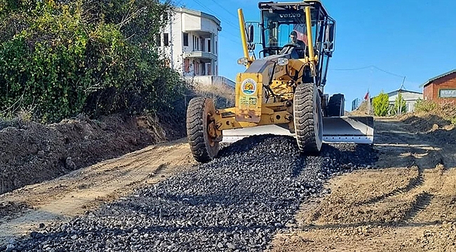 Atakum'da Yol Çalışmaları Son Hız Devam Ediyor