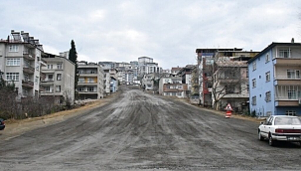 Canik'te yeni bulvar yolu çalışmaları hızla sürüyorc