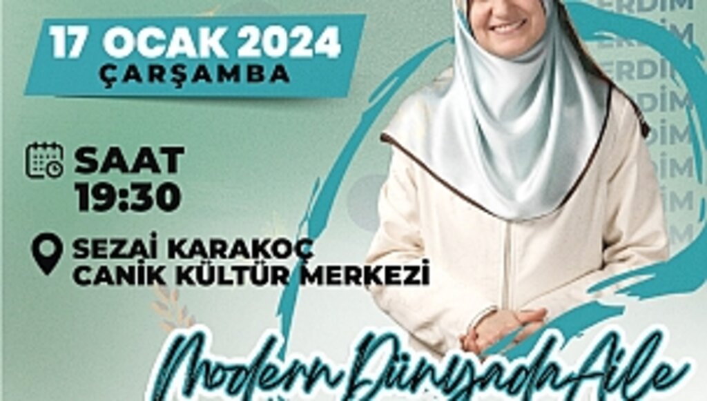 Ünlü Aile Danışmanı Saliha Erdim Canik'te