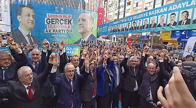 Ak Parti Samsun SKM'ne Coşkulu Açılış 