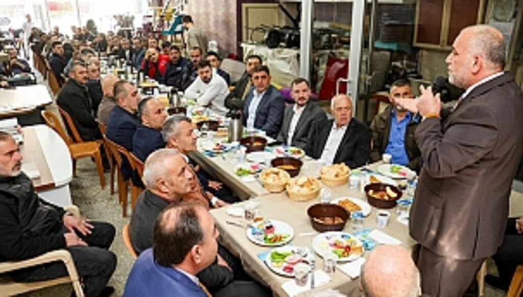 Başkan İbrahim Sandıkçı'ya Esnaflardan Tam Destek