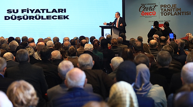 CHP Samsun Büyükşehir Belediye Başkan Adayı Cevat Öncü Projelerini Açıkladı