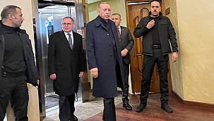 Erdoğan, Büyükşehir Belediyesi'ni Ziyaret Etti