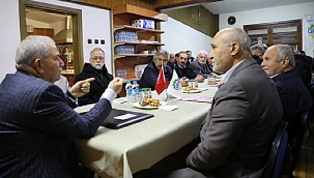 Hizmet Ziyaretlerini Alucralılar Derneği İle Sürdürdü