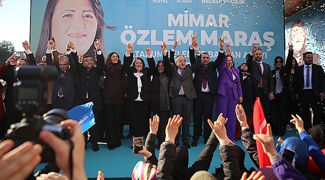 Özlem Maraş'ın Seçim Koordinasyon Merkezi Açılışı Büyük İlgi Gördü