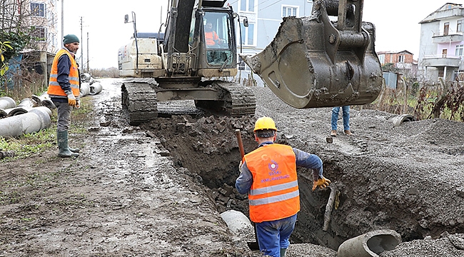 SASKİ'den Terme'ye Altyapı Atağı 