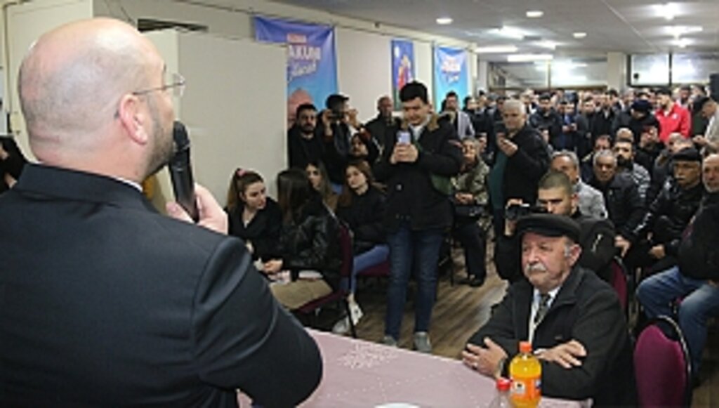 Serhat Türkel'e Körfez Mahallesinde Coşkulu Karşılama