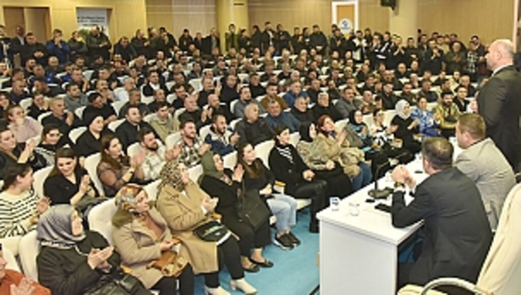 Tekkeköy'de İşçiler Bayram Etti