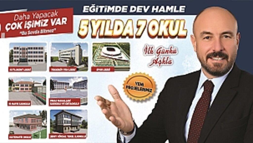 Tekkeköyümüze 5 Yılda 7 Yeni Okul Kazandıracağız