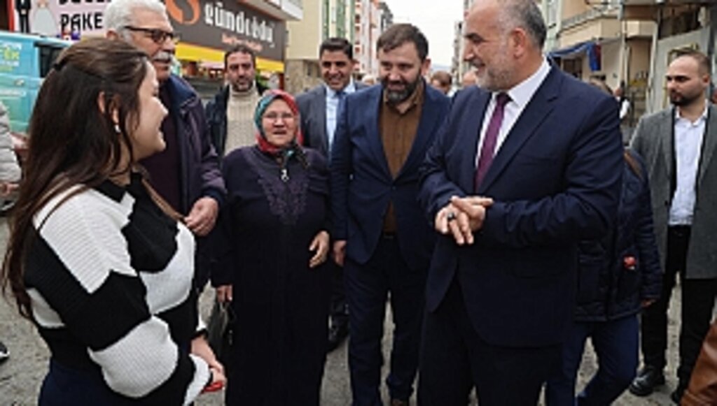 Başkan İbrahim Sandıkçı'ya Büyük Sevgi