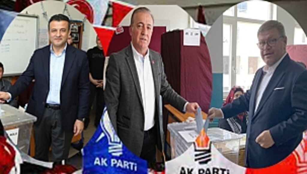 Büyükşehir Belediye Başkan Adayları Oylarını Kullandı