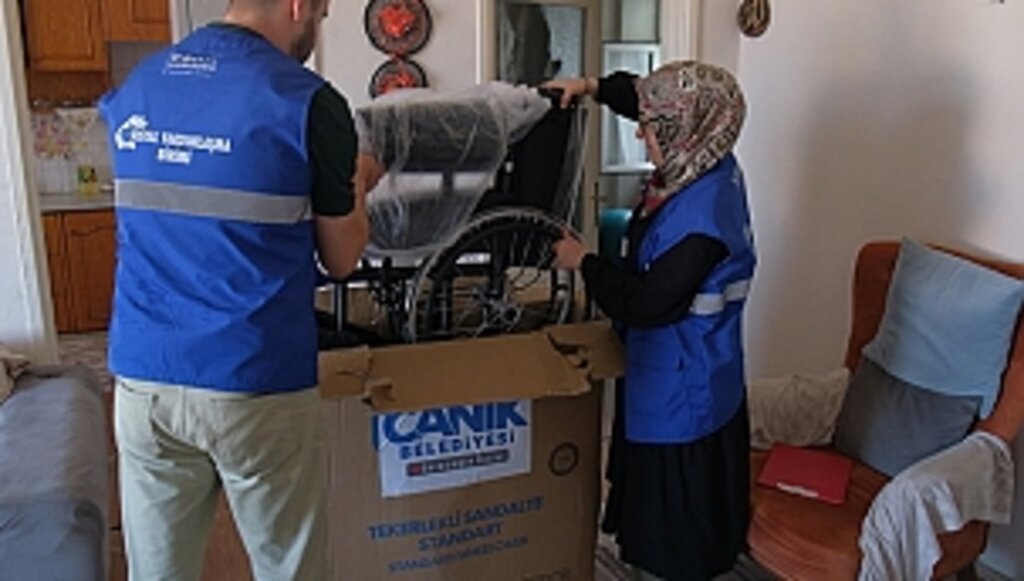 Canik'te 262 Bin 950 Sosyal Destek