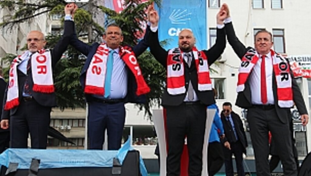 CHP Genel Başkanı Özgür Özel Samsun'da