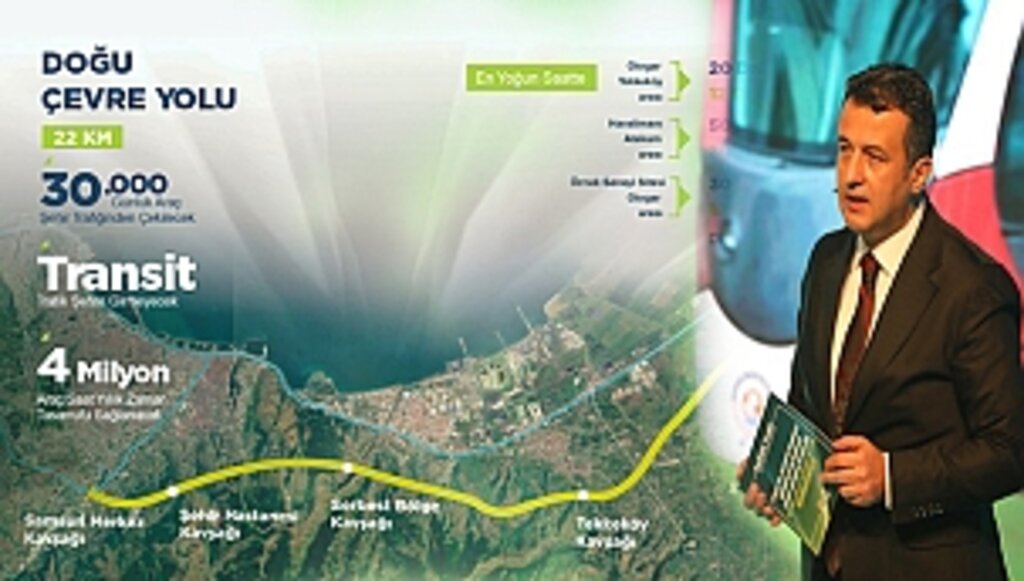 Doğu ve Batı Çevre Yolu İle Samsun Trafiği Nefes Alacak