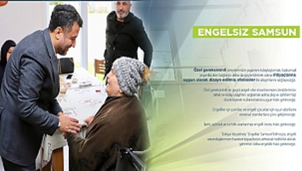 Halit Doğan'dan Türkiye Yüzyılı'nda "Engelsiz Samsun" Vurgusu