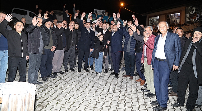 Kavak'ta Miting Gibi Halk Buluşması