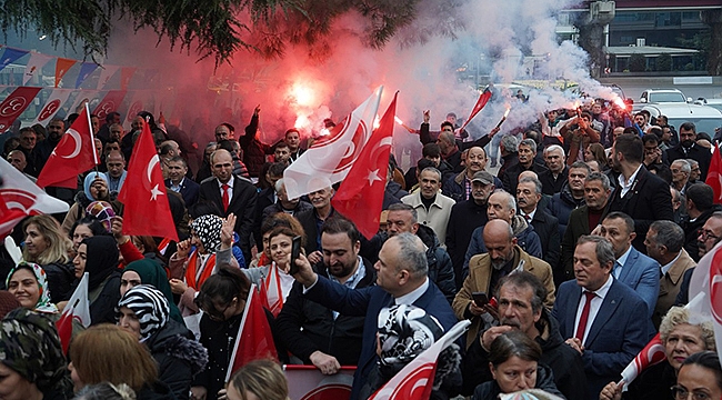 MHP Seçmen İletişim Merkezine Coşkulu Açılış