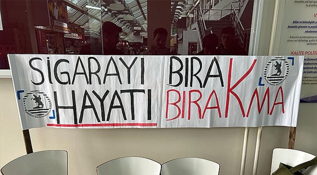 OMÜ'lü Öğrencilere 'Yeşilay Haftası' Farkındalık Eğitimi