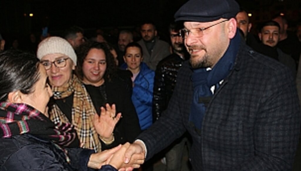 Serhat Türkel'e, Davullu Zurnalı Karşılama