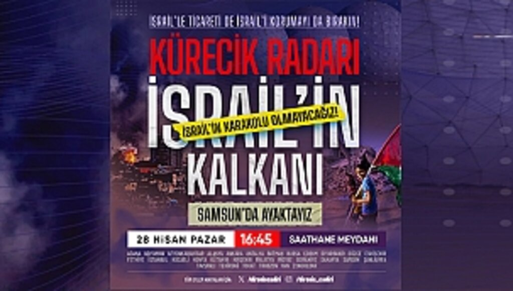 İsrail İçin Samsun'da Ayaktayız!...