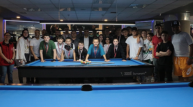 Okul Sporları Bilardo Yıldızlar ve Gençler İl Birinciliği Müsabakaları Sona Erdi