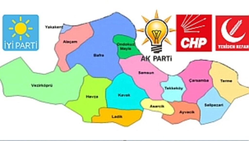 Samsun'da Seçim Sonuçları!...