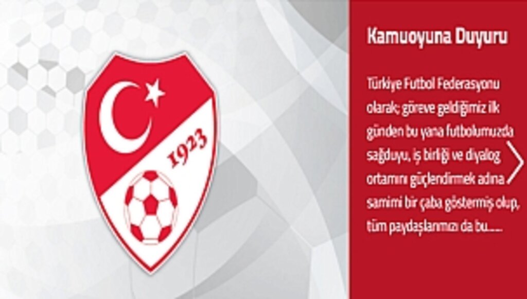 TFF'den Tehdit Gibi Açıklama!