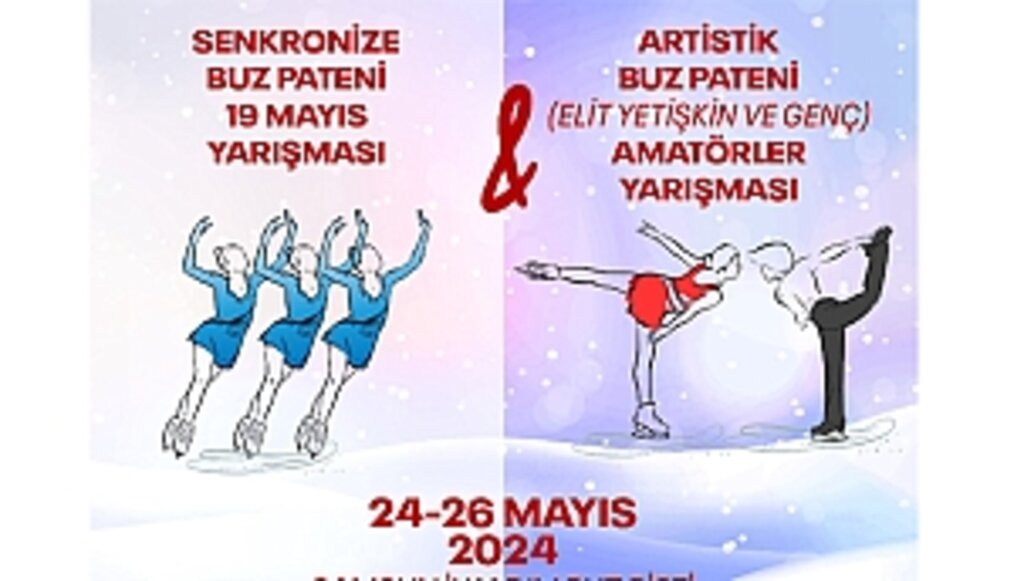 Artistik Buz Pateni ve Senkronize Buz Pateni Yarışmaları Samsun'da Başlıyor