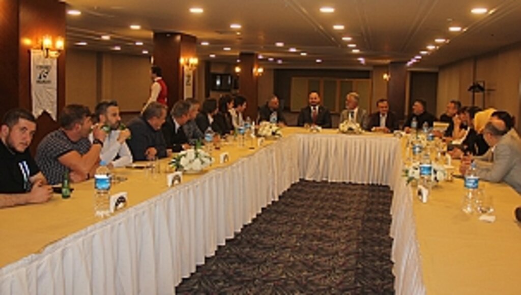 Çerkes iş insanlarının konuğu Serhat Türkel