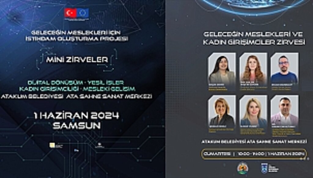 'Geleceğin Meslekleri Zirvesi' Atakum'da Düzenleniyor