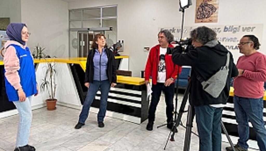 Hayata Dokunmak (Gençliğimin Merkezi) Ekibi Samsun'da