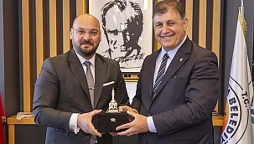 İzmir Belediye Başkanı Cemil Tugay'dan Başkan Türkel'e Ziyaret