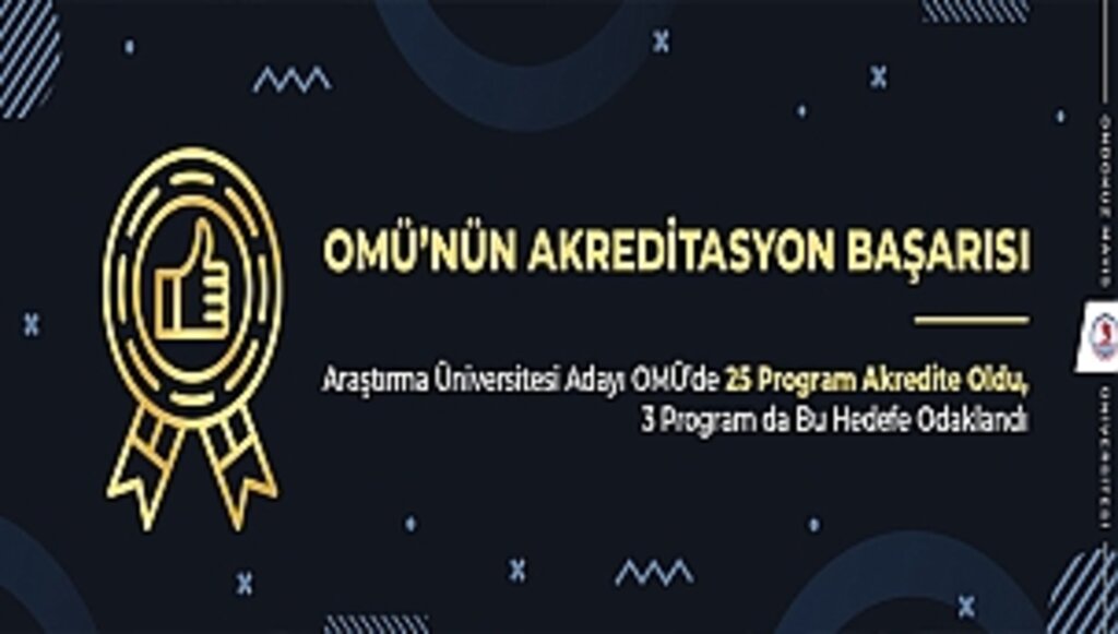 OMÜ'nün Akreditasyon Başarısı