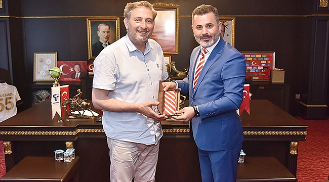 Sevdamız Samsun'dan Başkan Mustafa Candal'a Hayırlı Olsun Ziyareti