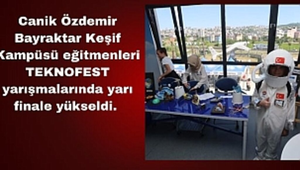 TEKNOFEST'te Canik Rüzgârı