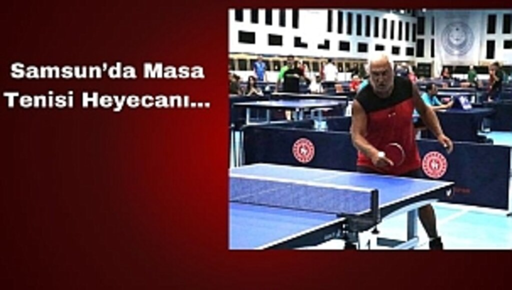 Ulusal Veteran Masa Tenisi Turnuvası Başladı
