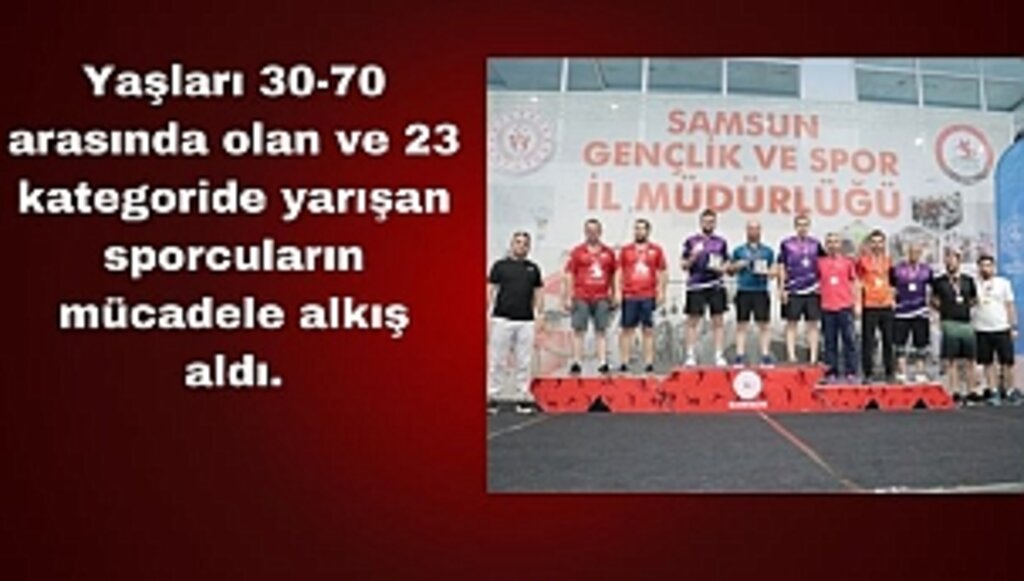 Ulusal Veteran Masa Tenisi Turnuvası sona erdi