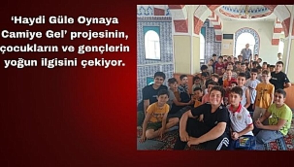 Canik'te Camiler Çocuk Sesleriyle Doldu